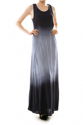 Low Back Stitch Detail Tie Dye Maxi Dress